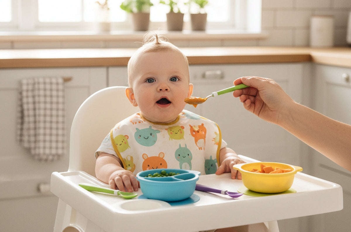 From Bottle to Spoon: When and How to Start Solid Foods Safely