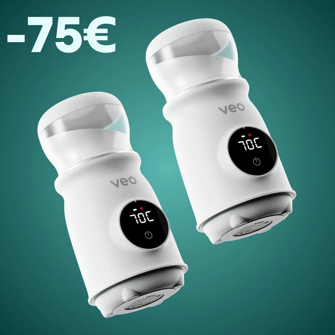 Kit | 2x Scalda biberon portatile Veo