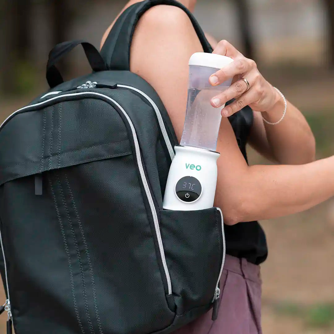 VEO - The first portable battery-operated bottle warmer